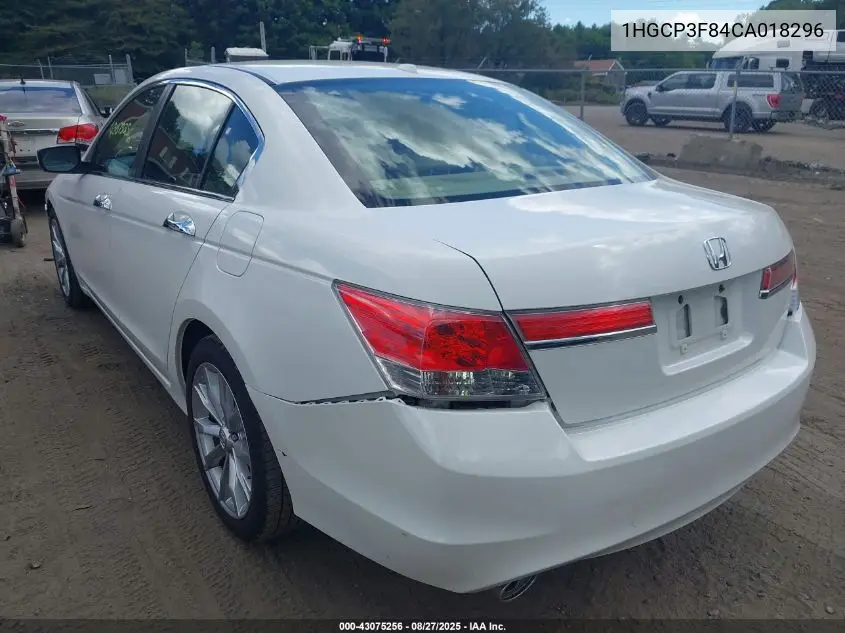 1HGCP3F84CA018296 2012 Honda Accord 3.5 Ex-L