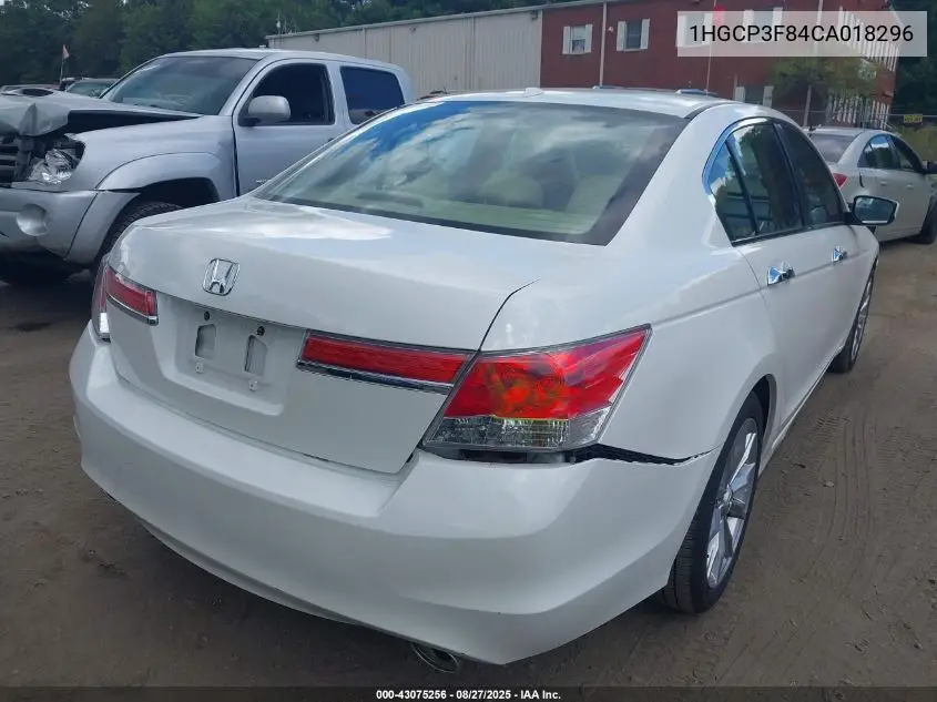 1HGCP3F84CA018296 2012 Honda Accord 3.5 Ex-L