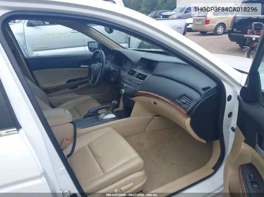 1HGCP3F84CA018296 2012 Honda Accord 3.5 Ex-L