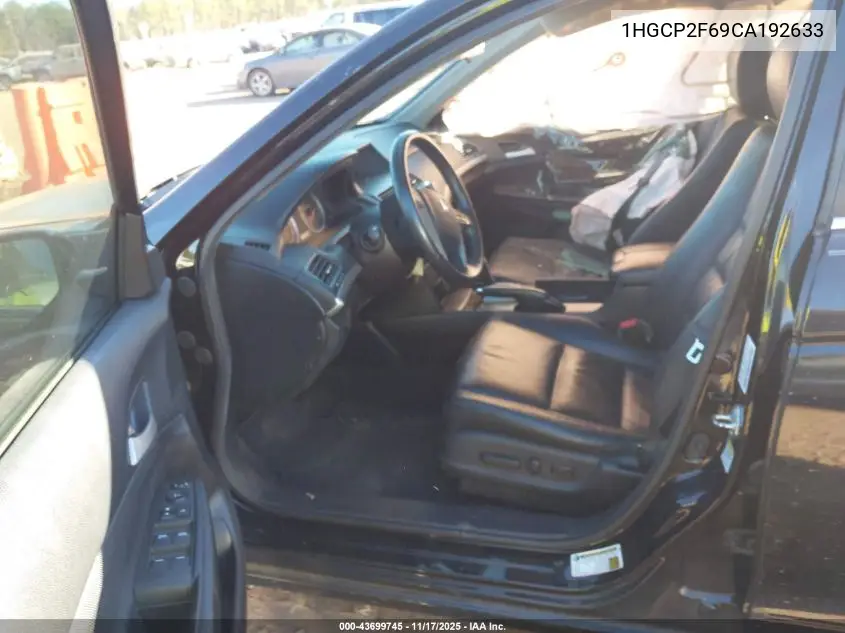 1HGCP2F69CA192633 2012 Honda Accord 2.4 Se