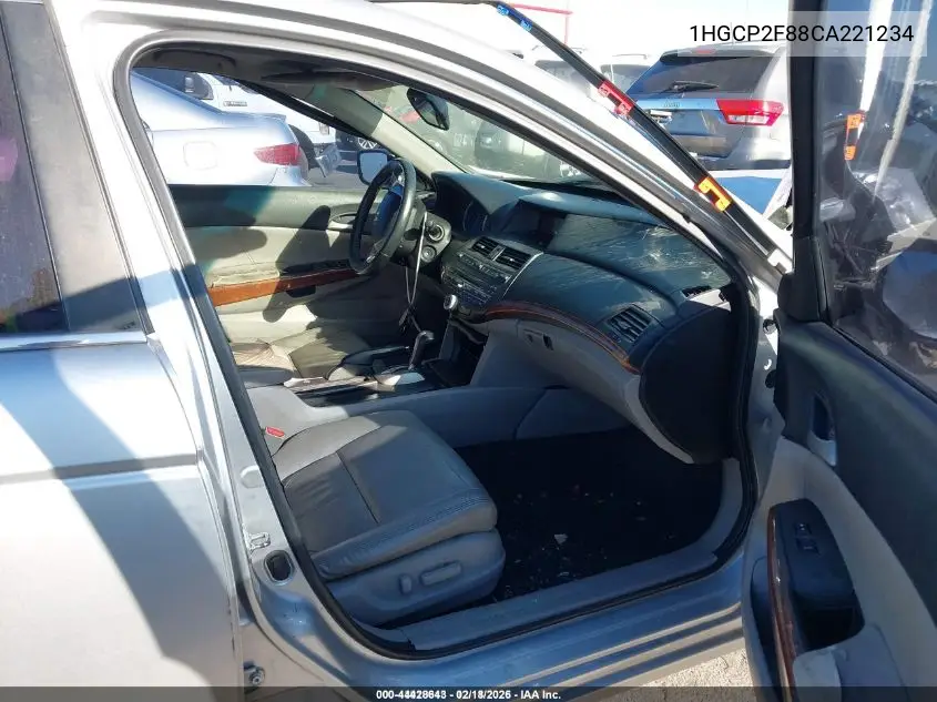 1HGCP2F88CA221234 2012 Honda Accord 2.4 Ex-L