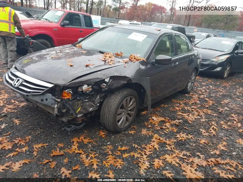 1HGCP2F80CA059857 2012 Honda Accord 2.4 Ex-L