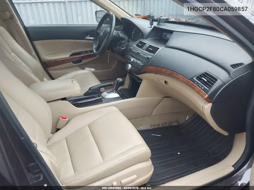 1HGCP2F80CA059857 2012 Honda Accord 2.4 Ex-L