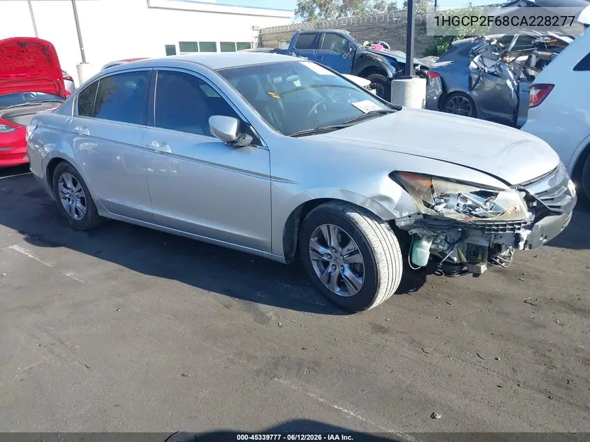 1HGCP2F68CA228277 2012 Honda Accord 2.4 Se