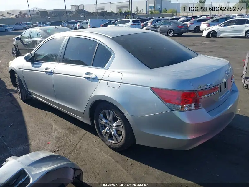 1HGCP2F68CA228277 2012 Honda Accord 2.4 Se