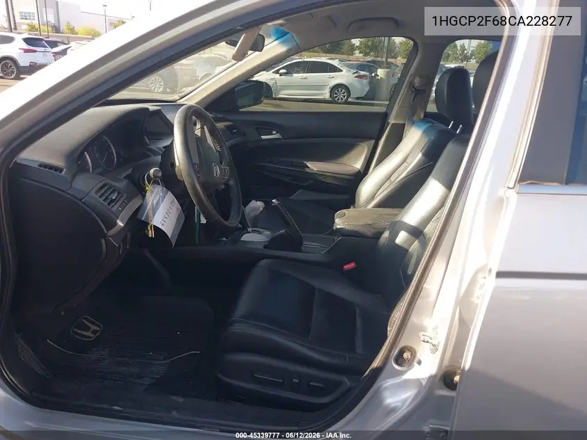1HGCP2F68CA228277 2012 Honda Accord 2.4 Se