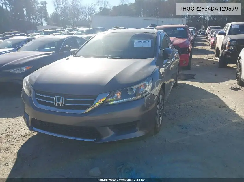 1HGCR2F34DA129599 2013 Honda Accord Lx