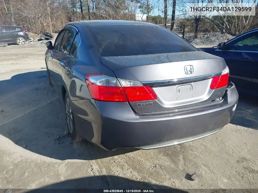 1HGCR2F34DA129599 2013 Honda Accord Lx