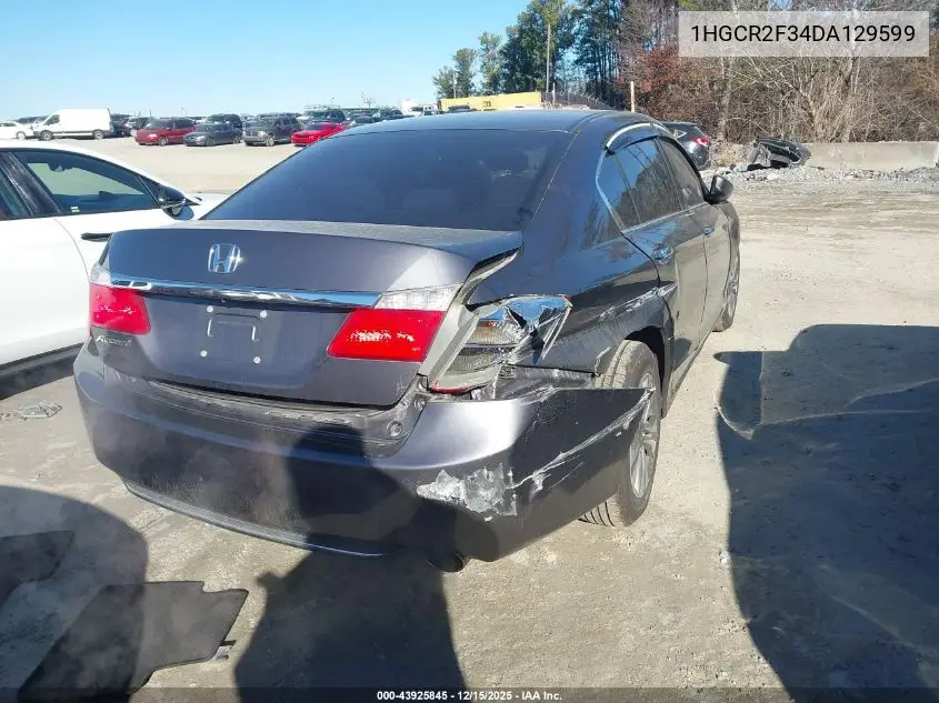 1HGCR2F34DA129599 2013 Honda Accord Lx