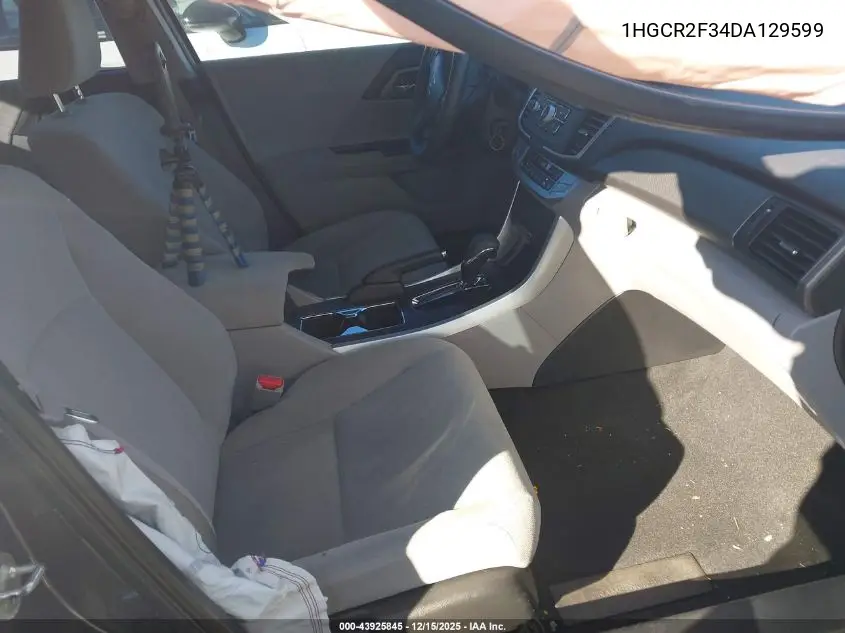1HGCR2F34DA129599 2013 Honda Accord Lx