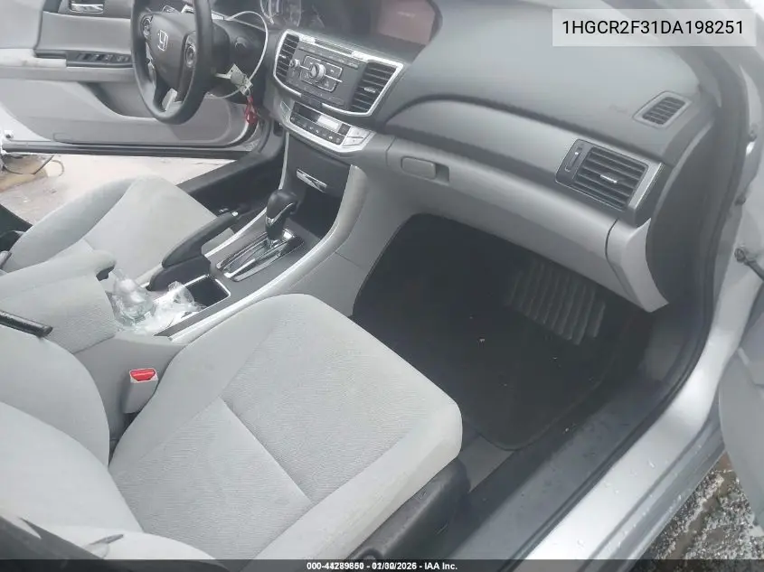 1HGCR2F31DA198251 2013 Honda Accord Lx