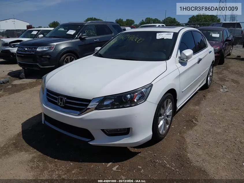 1HGCR3F86DA001009 2013 Honda Accord Ex-L V-6