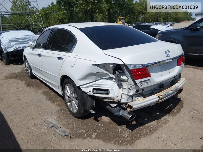 1HGCR3F86DA001009 2013 Honda Accord Ex-L V-6