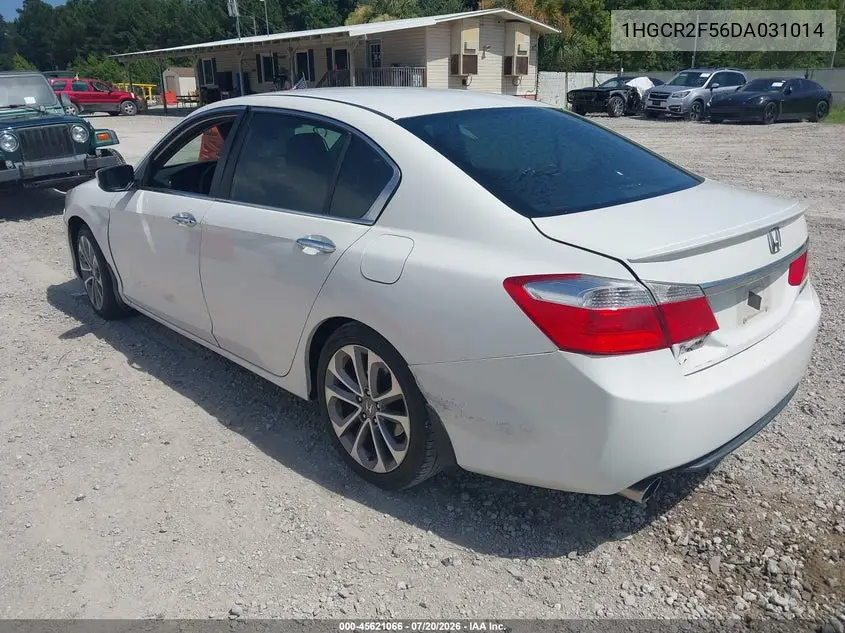 2013 Honda Accord Sport VIN: 1HGCR2F56DA031014 Lot: 45621066
