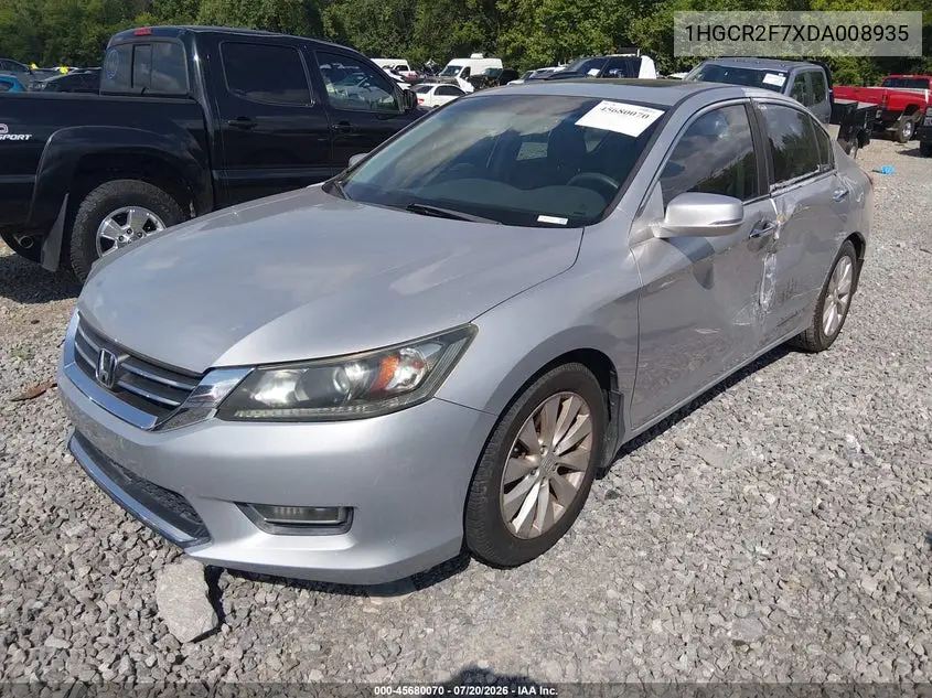 2013 Honda Accord Ex VIN: 1HGCR2F7XDA008935 Lot: 45680070