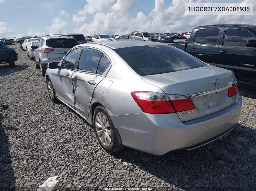 2013 Honda Accord Ex VIN: 1HGCR2F7XDA008935 Lot: 45680070