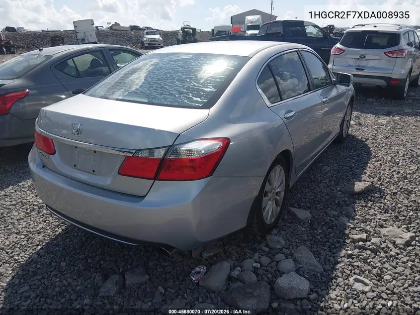 2013 Honda Accord Ex VIN: 1HGCR2F7XDA008935 Lot: 45680070