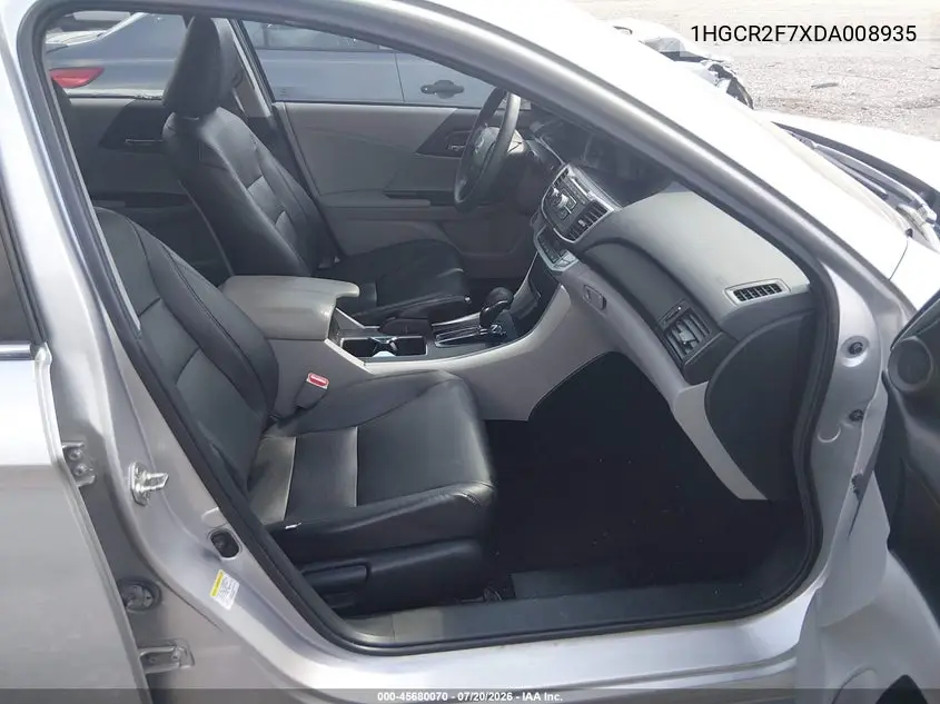2013 Honda Accord Ex VIN: 1HGCR2F7XDA008935 Lot: 45680070