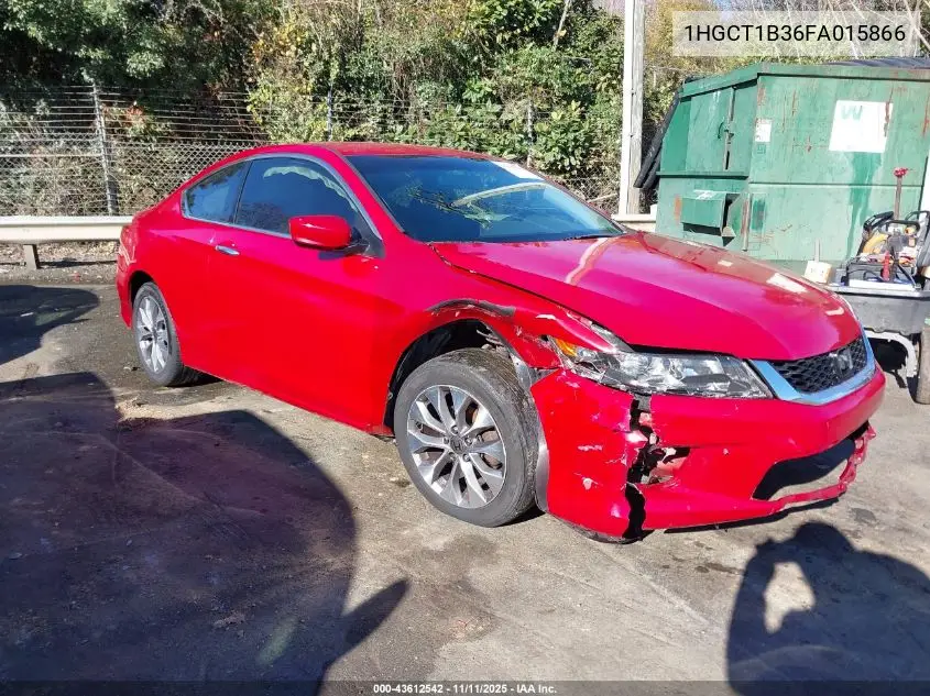1HGCT1B36FA015866 2015 Honda Accord Lx-S
