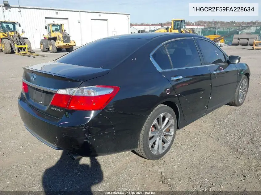 1HGCR2F59FA228634 2015 Honda Accord Sport