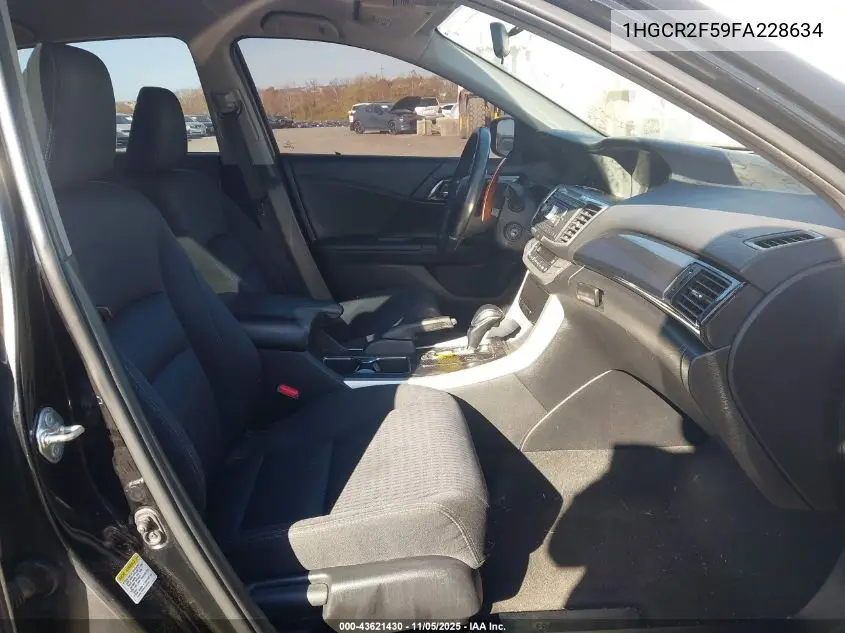 1HGCR2F59FA228634 2015 Honda Accord Sport