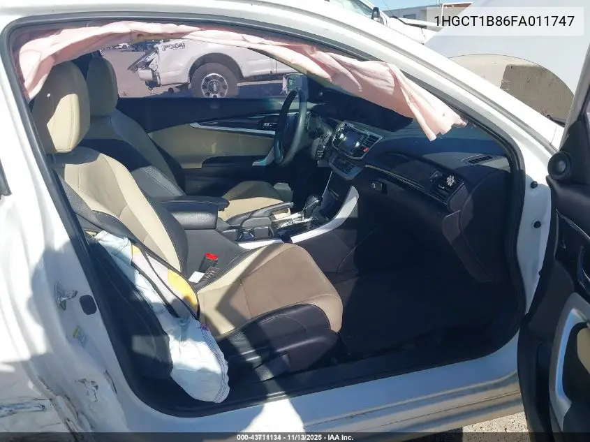 1HGCT1B86FA011747 2015 Honda Accord Ex-L