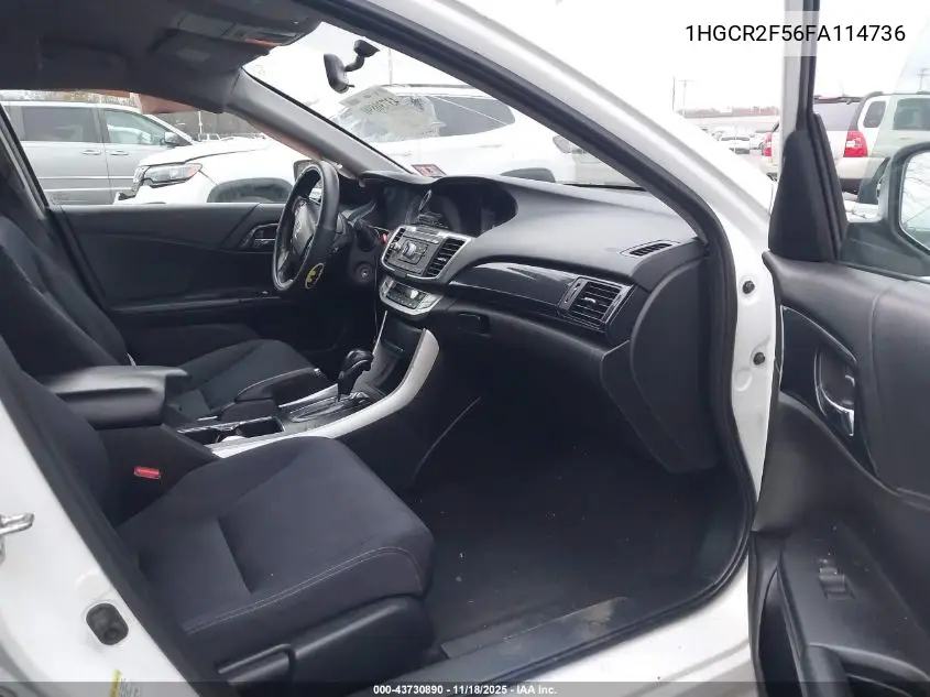 1HGCR2F56FA114736 2015 Honda Accord Sport