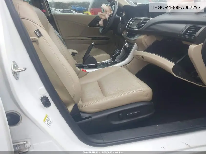 1HGCR2F88FA067297 2015 Honda Accord Ex-L