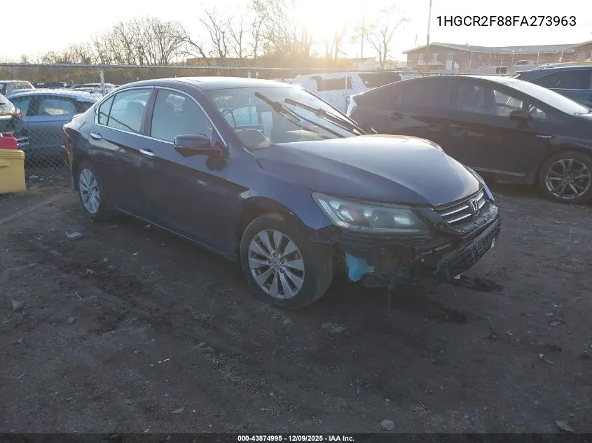 1HGCR2F88FA273963 2015 Honda Accord Ex-L