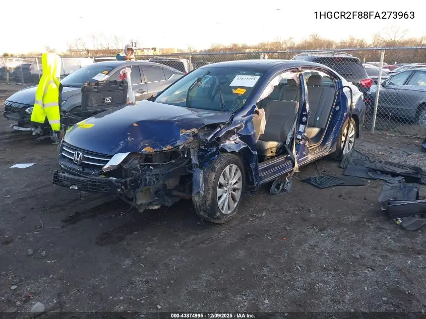 1HGCR2F88FA273963 2015 Honda Accord Ex-L