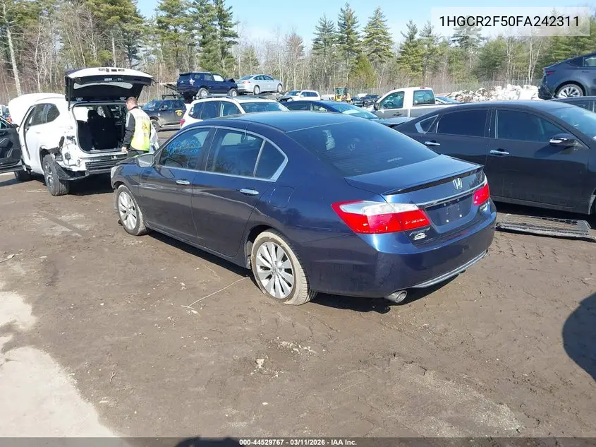 1HGCR2F50FA242311 2015 Honda Accord Sport