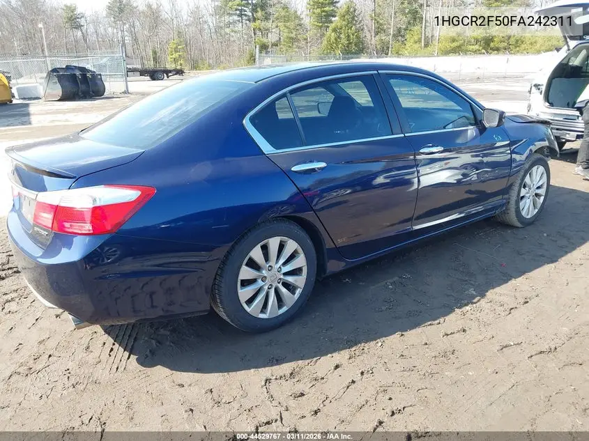 1HGCR2F50FA242311 2015 Honda Accord Sport
