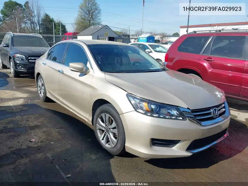 1HGCR2F39FA029923 2015 Honda Accord Lx
