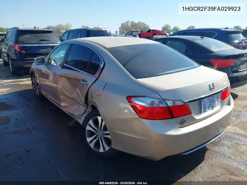 1HGCR2F39FA029923 2015 Honda Accord Lx