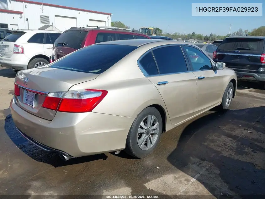 1HGCR2F39FA029923 2015 Honda Accord Lx
