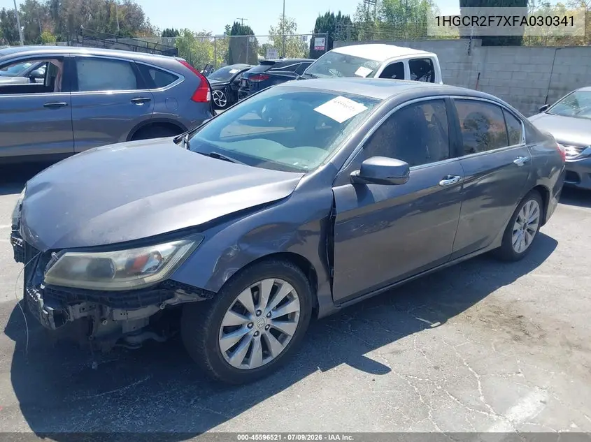 2015 Honda Accord Ex VIN: 1HGCR2F7XFA030341 Lot: 45596521