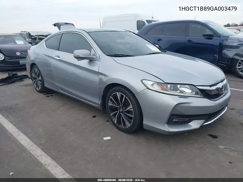 1HGCT1B89GA003479 2016 Honda Accord Ex-L