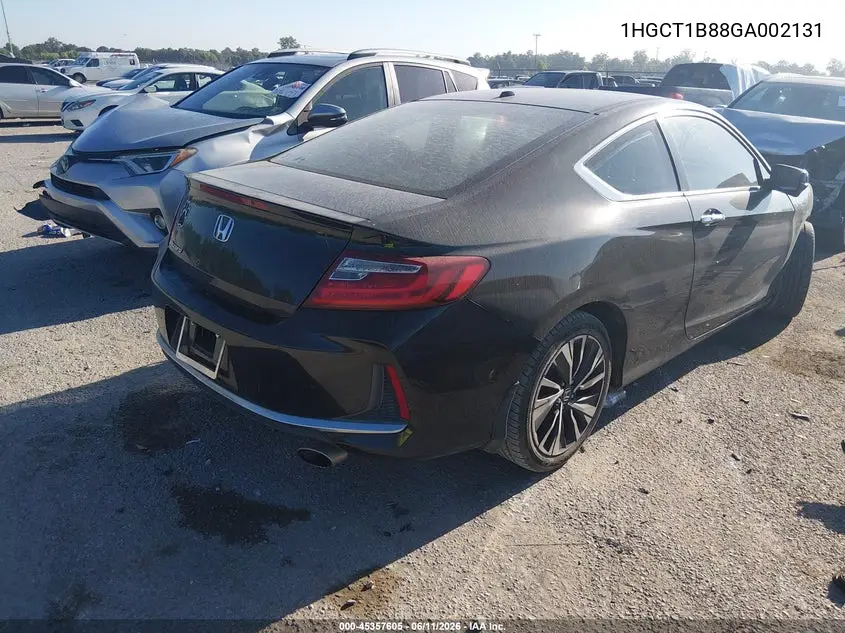 1HGCT1B88GA002131 2016 Honda Accord Ex-L