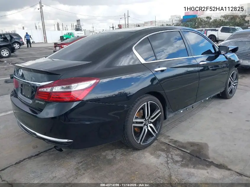 1HGCR2F52HA112825 2017 Honda Accord Sport