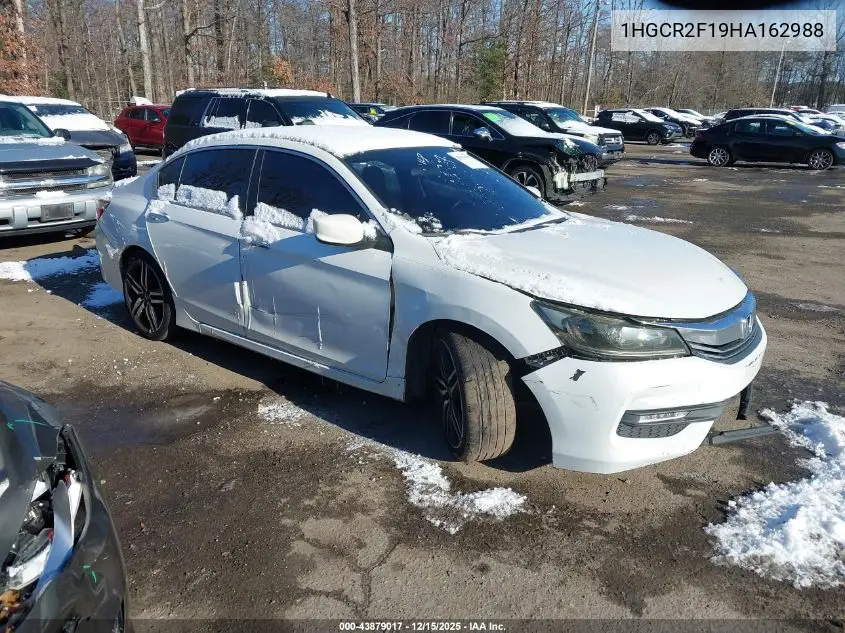 1HGCR2F19HA162988 2017 Honda Accord Sport Se