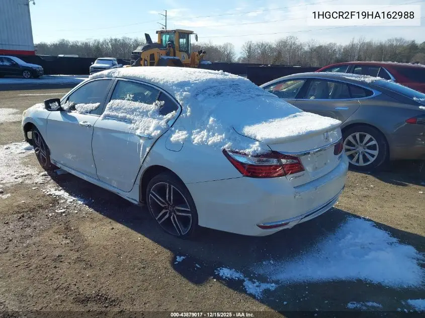 1HGCR2F19HA162988 2017 Honda Accord Sport Se