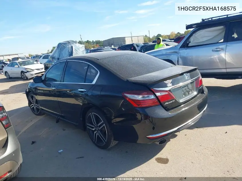 1HGCR2F5XHA168575 2017 Honda Accord Sport