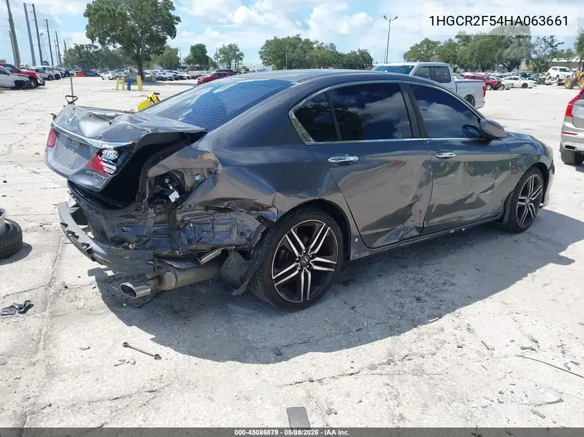 1HGCR2F54HA063661 2017 Honda Accord Sport