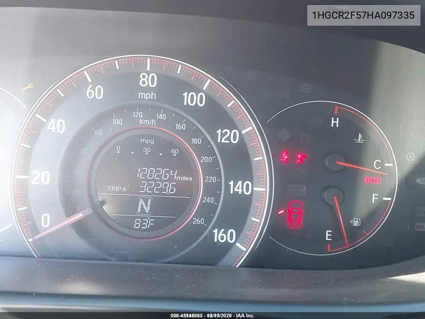 1HGCR2F57HA097335 2017 Honda Accord Sport