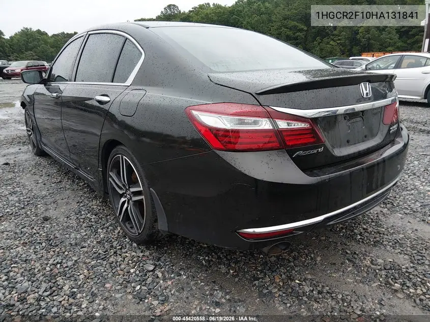 1HGCR2F10HA131841 2017 Honda Accord Sport Se