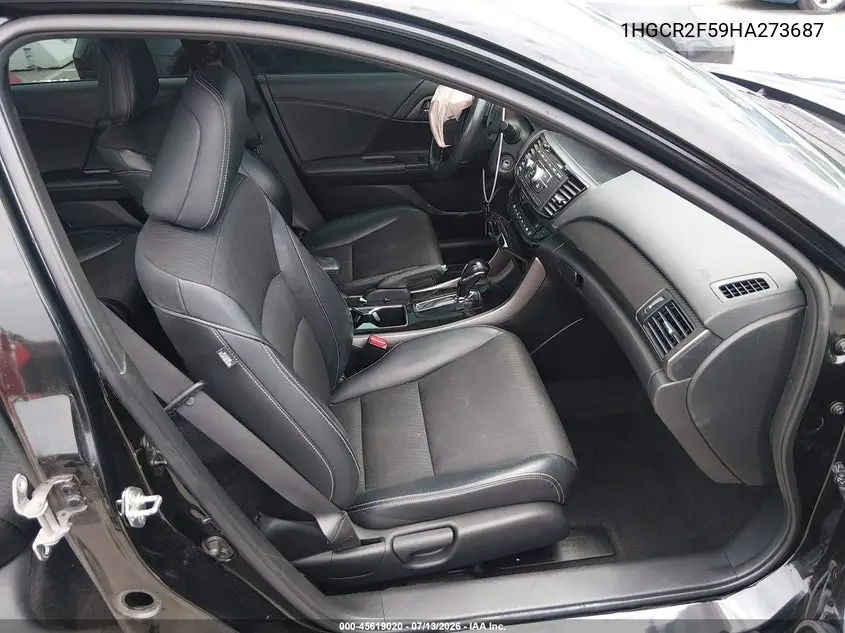 2017 Honda Accord Sport VIN: 1HGCR2F59HA273687 Lot: 45619020