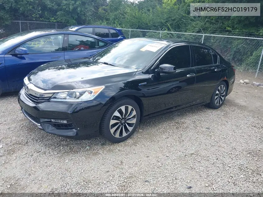 2017 Honda Accord Hybrid Ex-L VIN: JHMCR6F52HC019179 Lot: 45685397