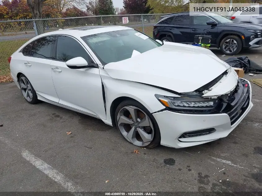 1HGCV1F91JA048338 2018 Honda Accord Touring