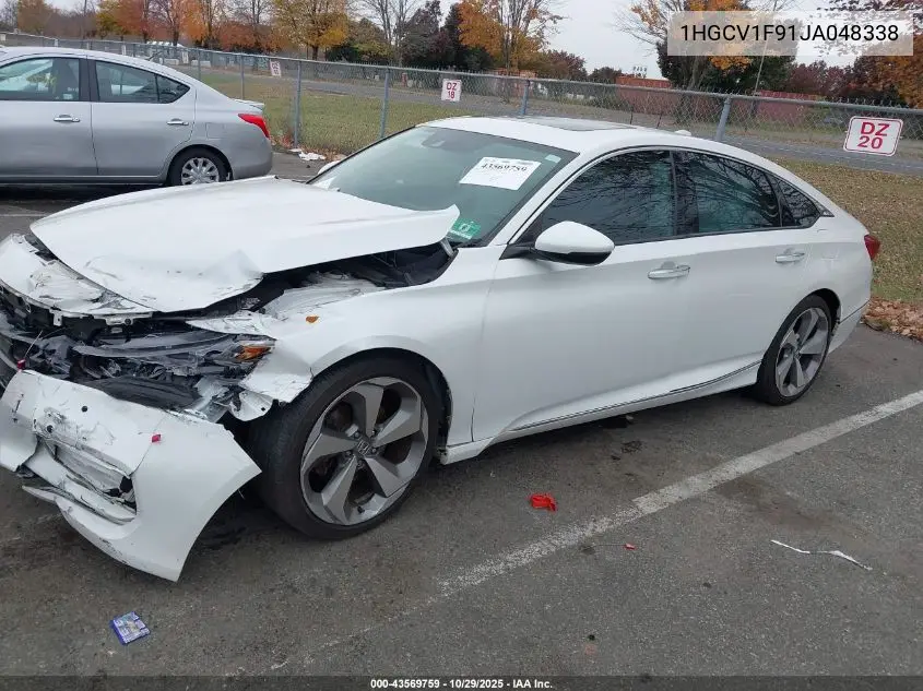 1HGCV1F91JA048338 2018 Honda Accord Touring