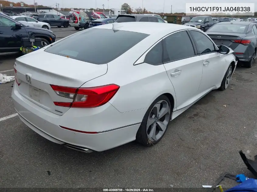 1HGCV1F91JA048338 2018 Honda Accord Touring